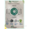 100％RETIPTリサイクルプラスチックスエード防水布